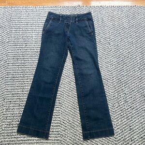Ann Taylor LOFT blue jeans straight leg in great condition! Only worn once!